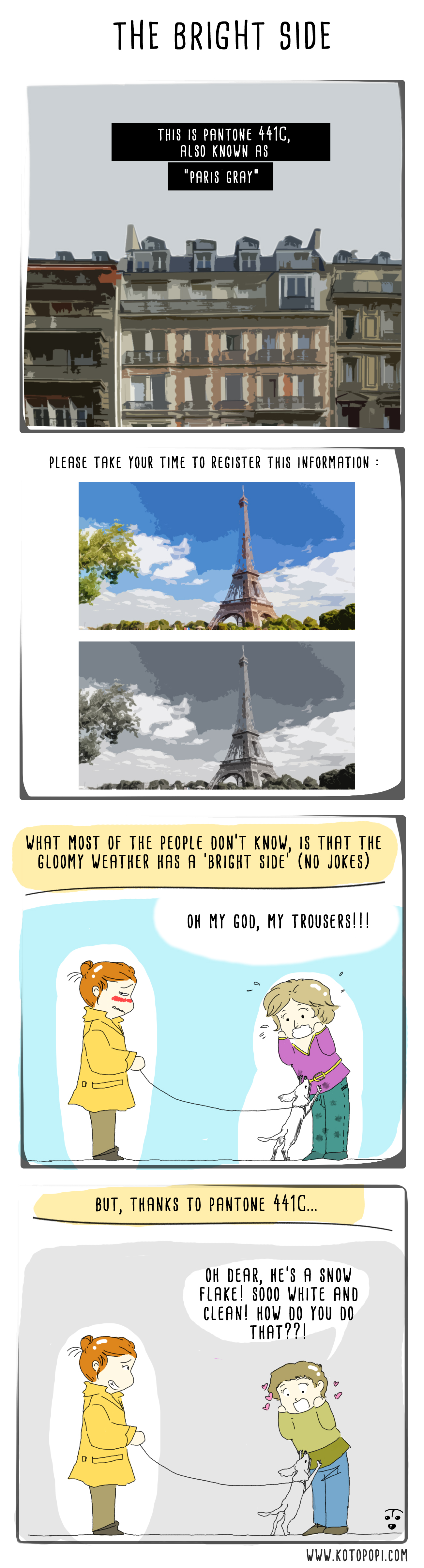 a webcomic about a city with no sun