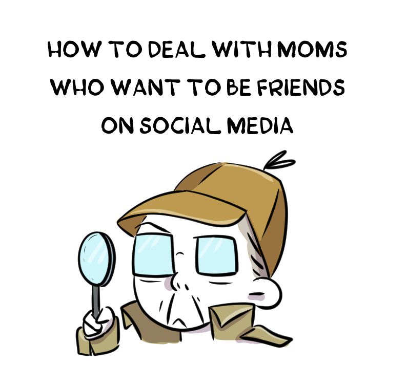 moms parents on social media