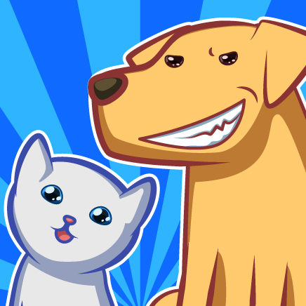 bad dogs nice cat icon
