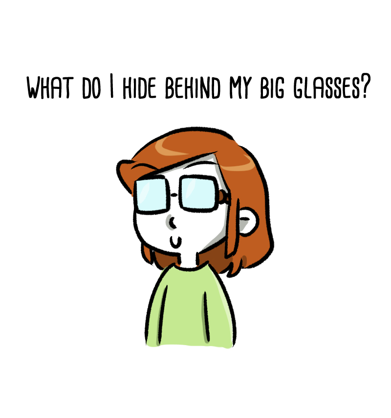 webcomics about wearing glasses nerd