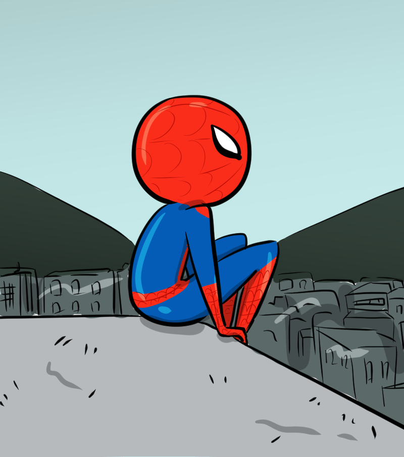 spiderman comics meme love story