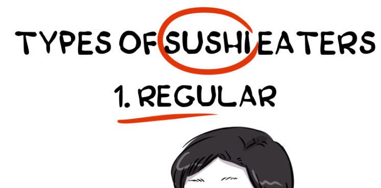 Types of sushi eaters