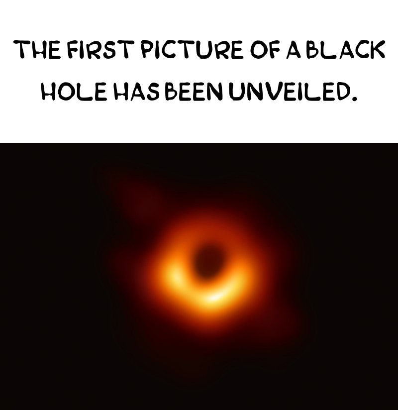 black hole picture theory einstein photo prove image