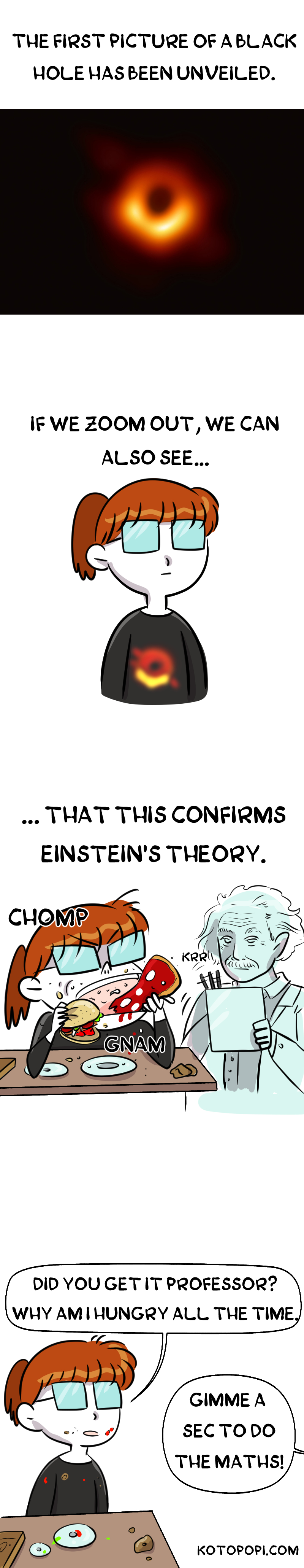black hole picture einstein proven relativity theory